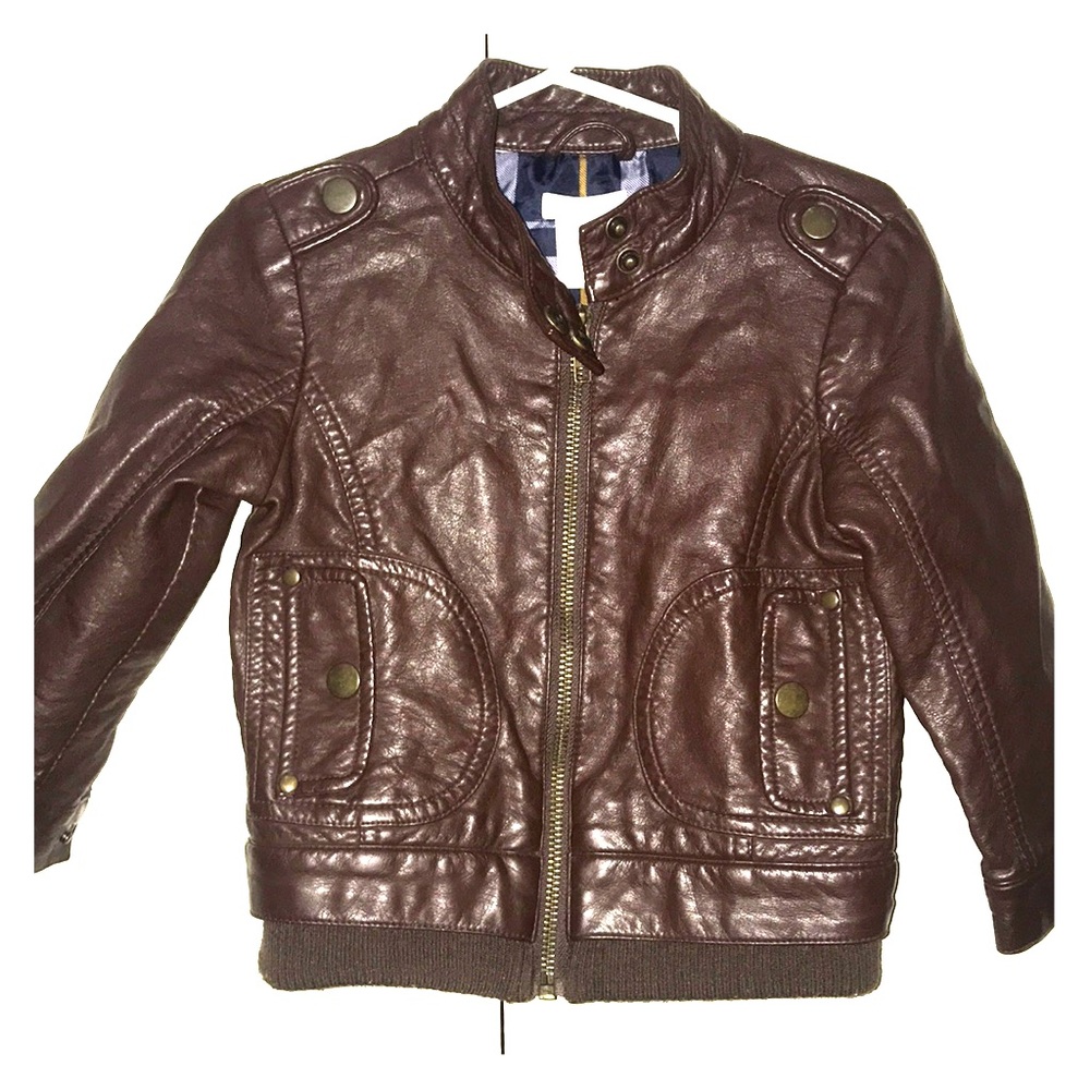 Joe Fresh Baby Leather Coat/Jacket 18-24mos